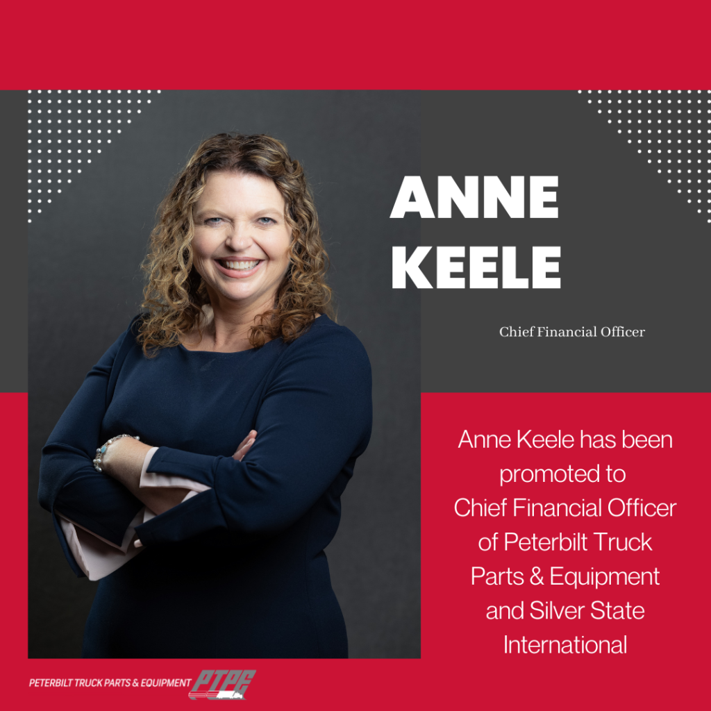 As Seen in NNBW People Anne Keele named CFO of Peterbilt Truck Parts
